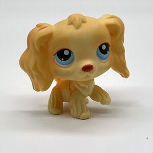Hasbro Littlest Pet Shop Cocker Spaniel 91 LPS Authentic Blue Eyes